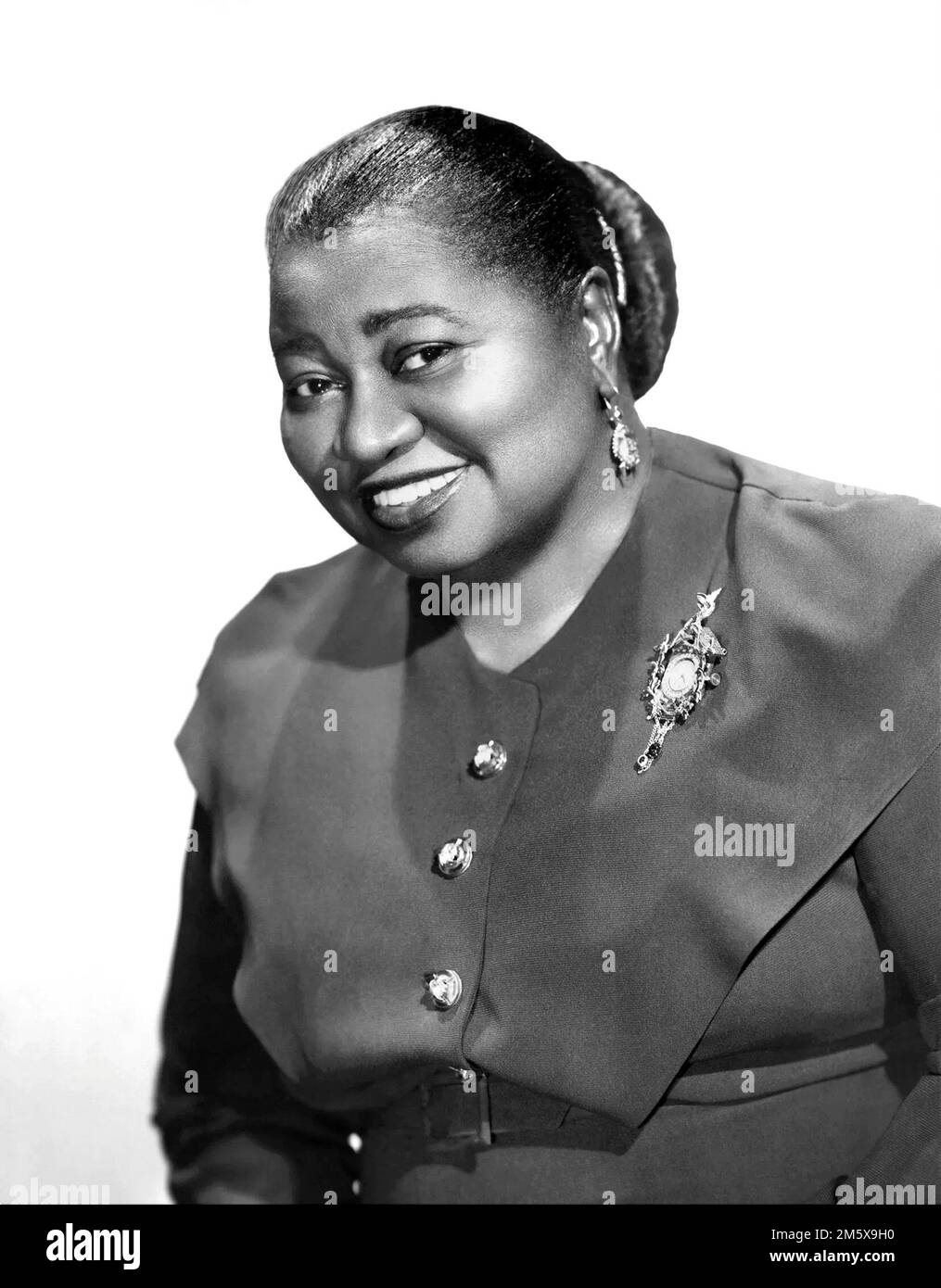 Hattie McDaniel. Porträt der amerikanischen Schauspielerin und Sängerin Hattie McDaniel (1893-1952), Studio-Werbespot 1939 Stockfoto