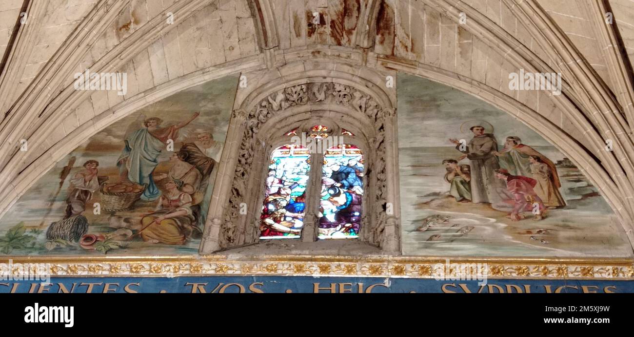 La Catedral Nueva de Salamanca ou Nouvelle cathédrale de Salamanque placée sous l'invocation de l'Assomption de la Vierge, est, avec l'ancienne cathéd Stockfoto