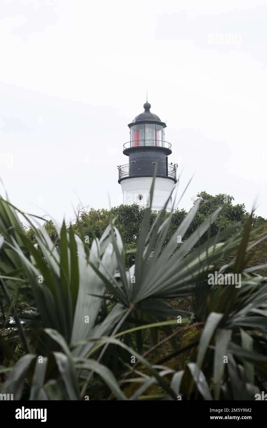 Der Leuchtturm von Key West. Stockfoto