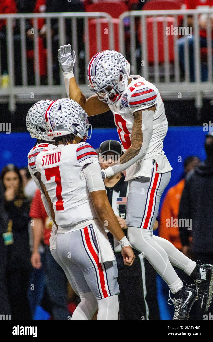 31. Dezember 2022 Ohio State Buckeyes Wide Receiver Xavier Johnson (10