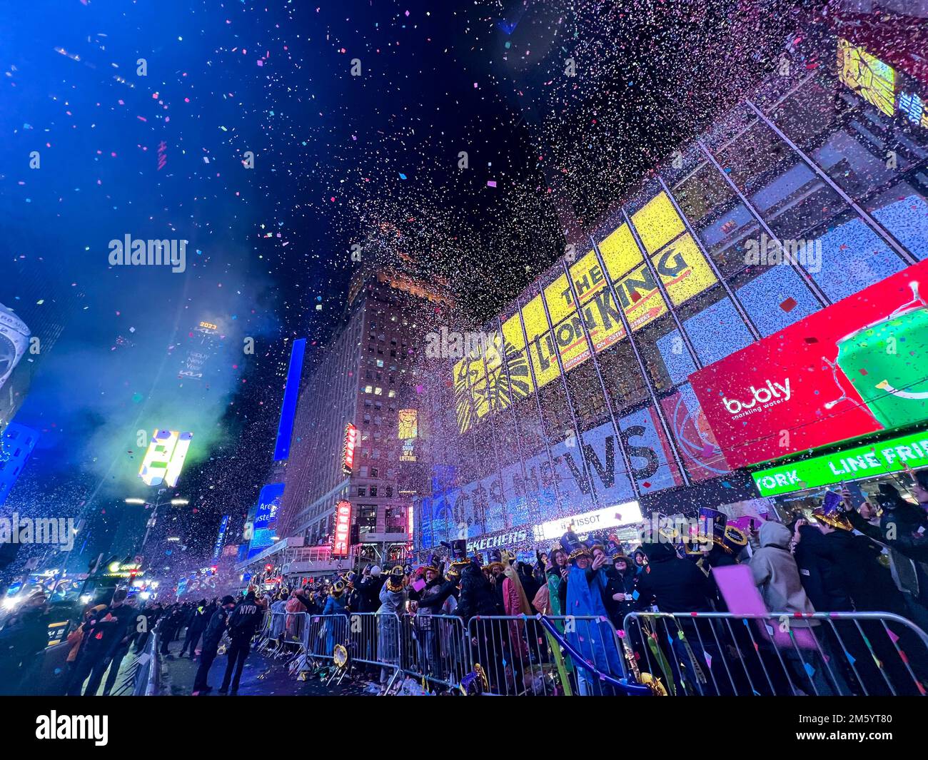 Beschreibung New York City, Vereinigte Staaten. 31. Dezember 2022. Die