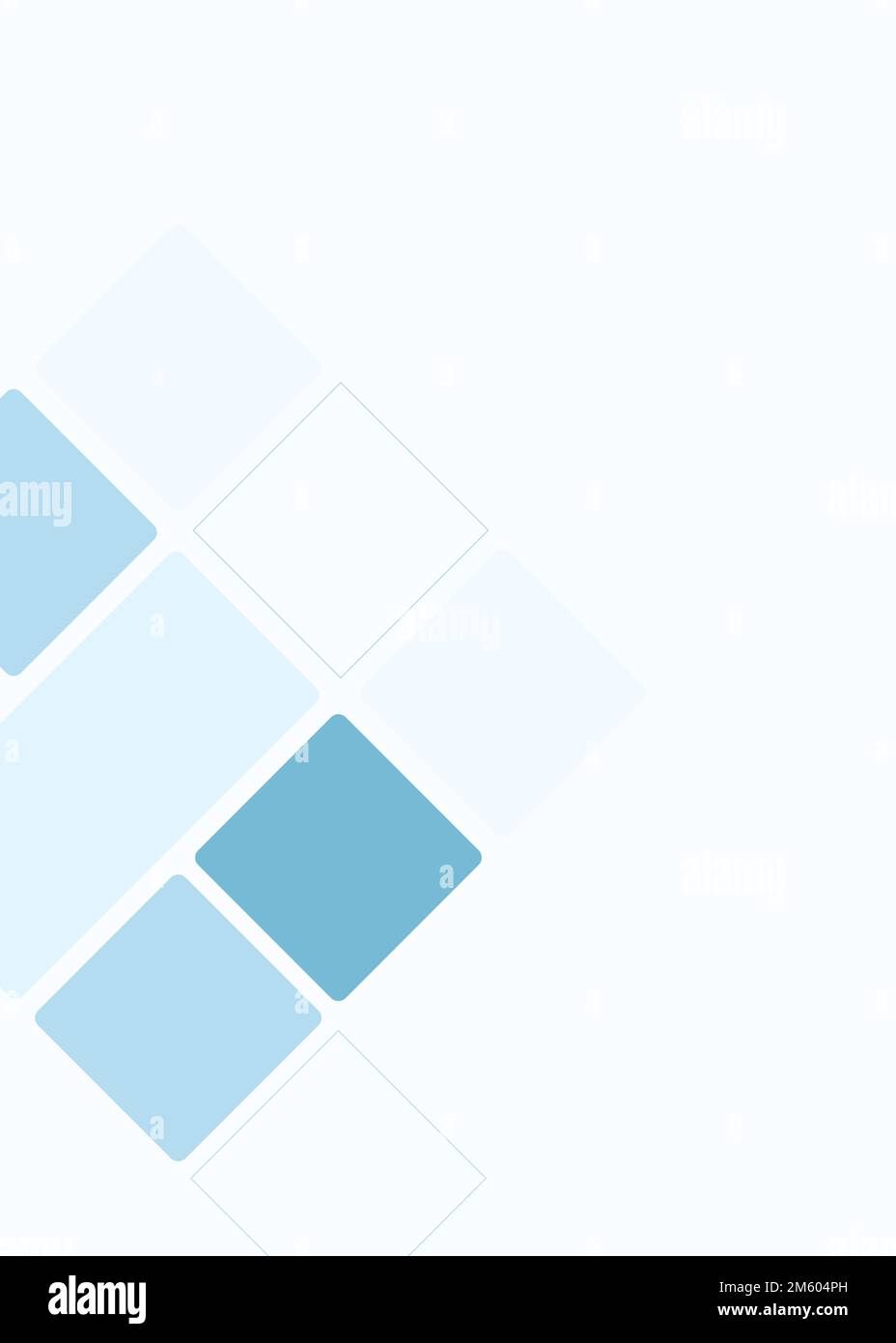 Hellblau kubisch leer Hintergrund Vektor für Unternehmen Stock Vektor