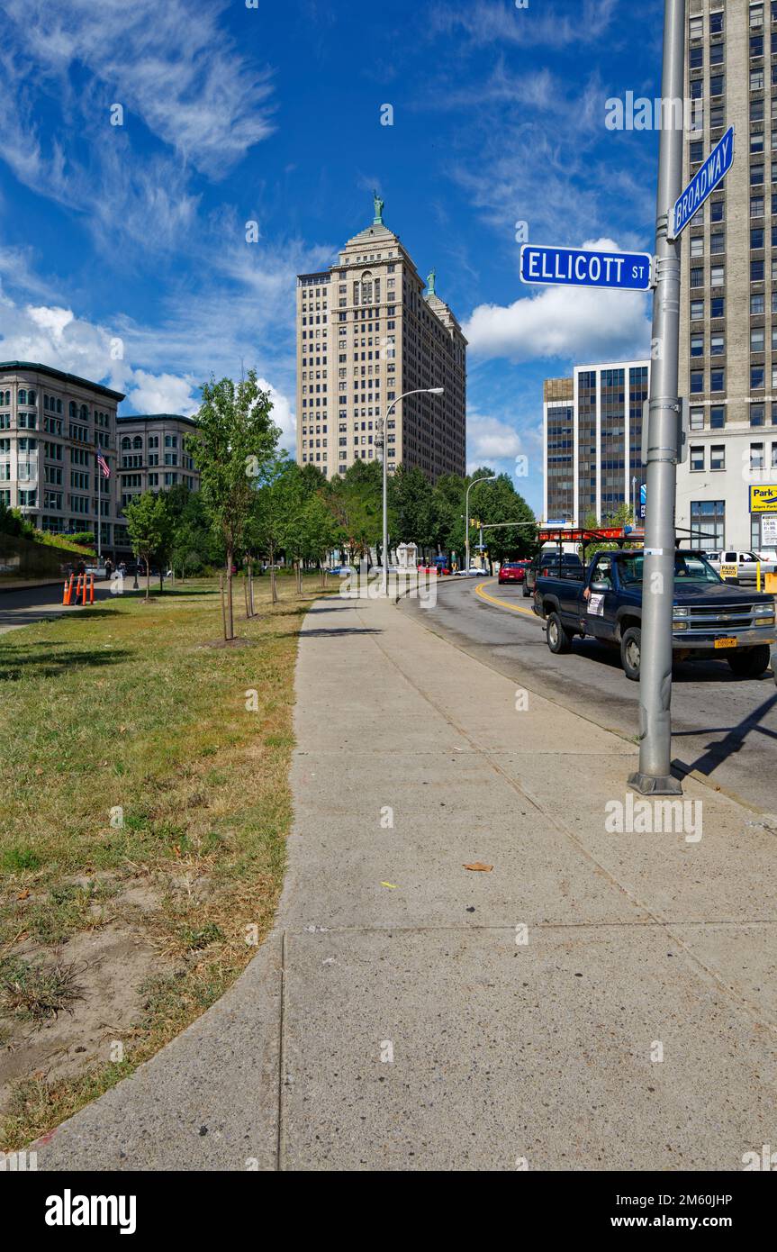 Die Persönlichkeit des Liberty Building ist darauf zurückzuführen, dass
