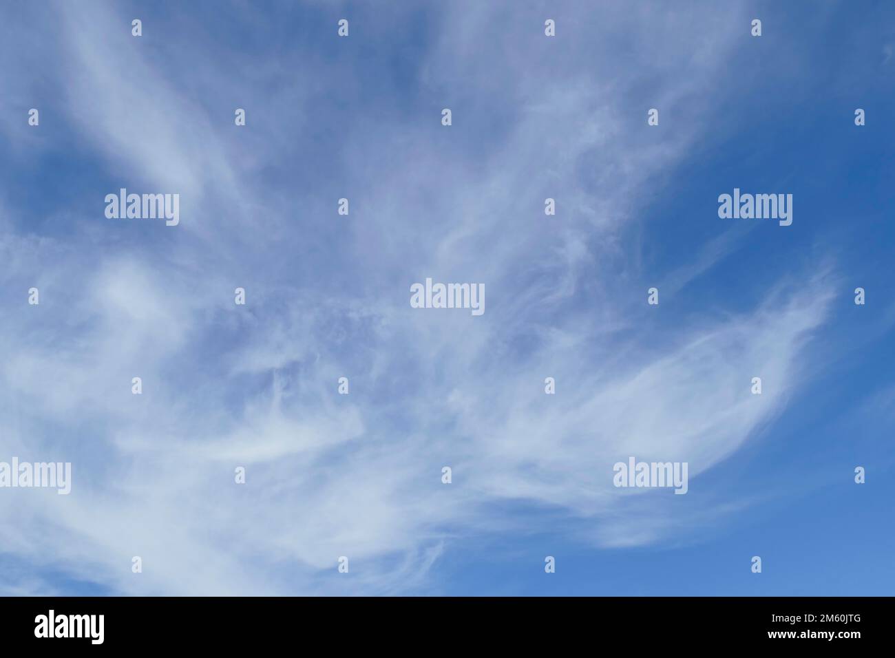 Schleier Wolken, Blauer Himmel, Wallpaper, Deutschland Stockfoto