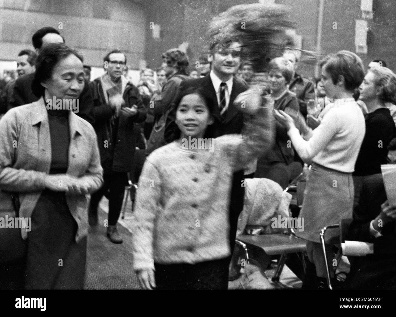 Das Massaker des US-Militärs in My Lai (Vietnam) im Jahr 1968 führte zu einer weltweiten Empörung, auch in Deutschland. Einer der wenigen Überlebenden war Vo Thi Stockfoto