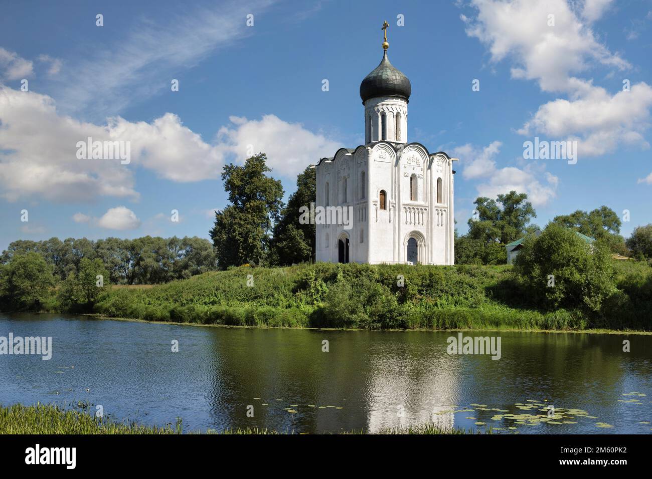 Pokrova na Nerli, Bogolubovo, Oblast Wladimir, Russland Stockfoto