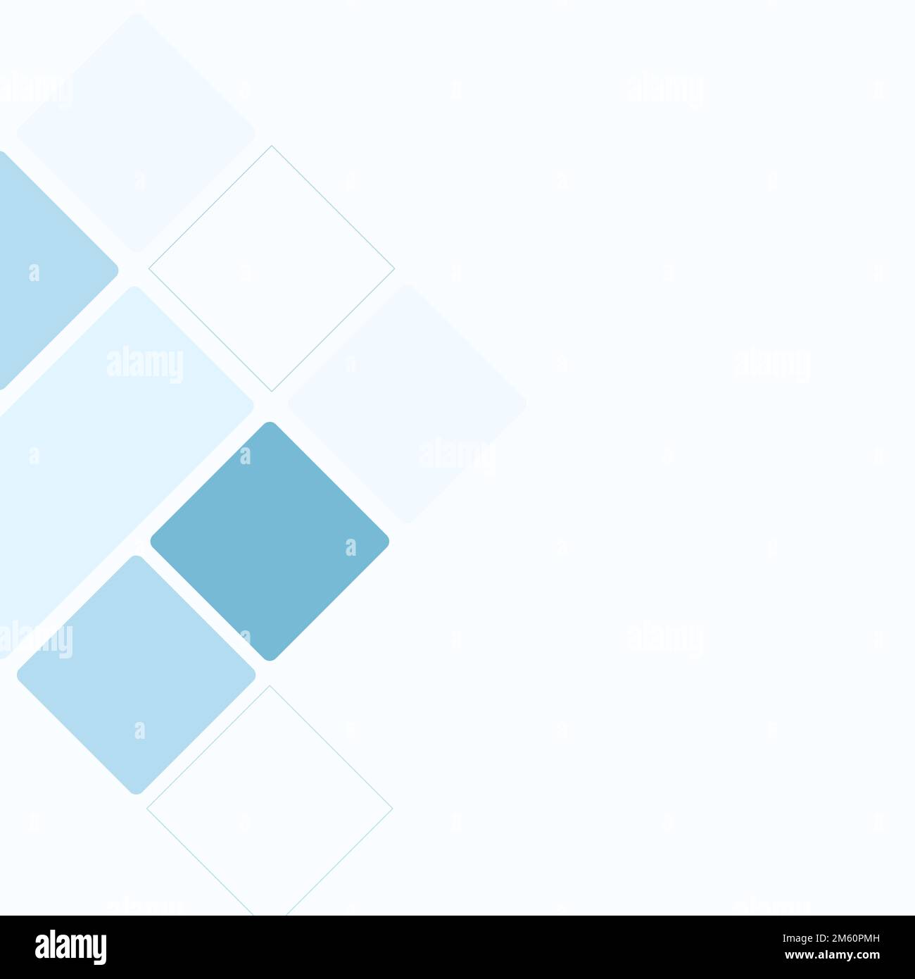 Hellblau kubisch leer Hintergrund Vektor für Unternehmen Stock Vektor