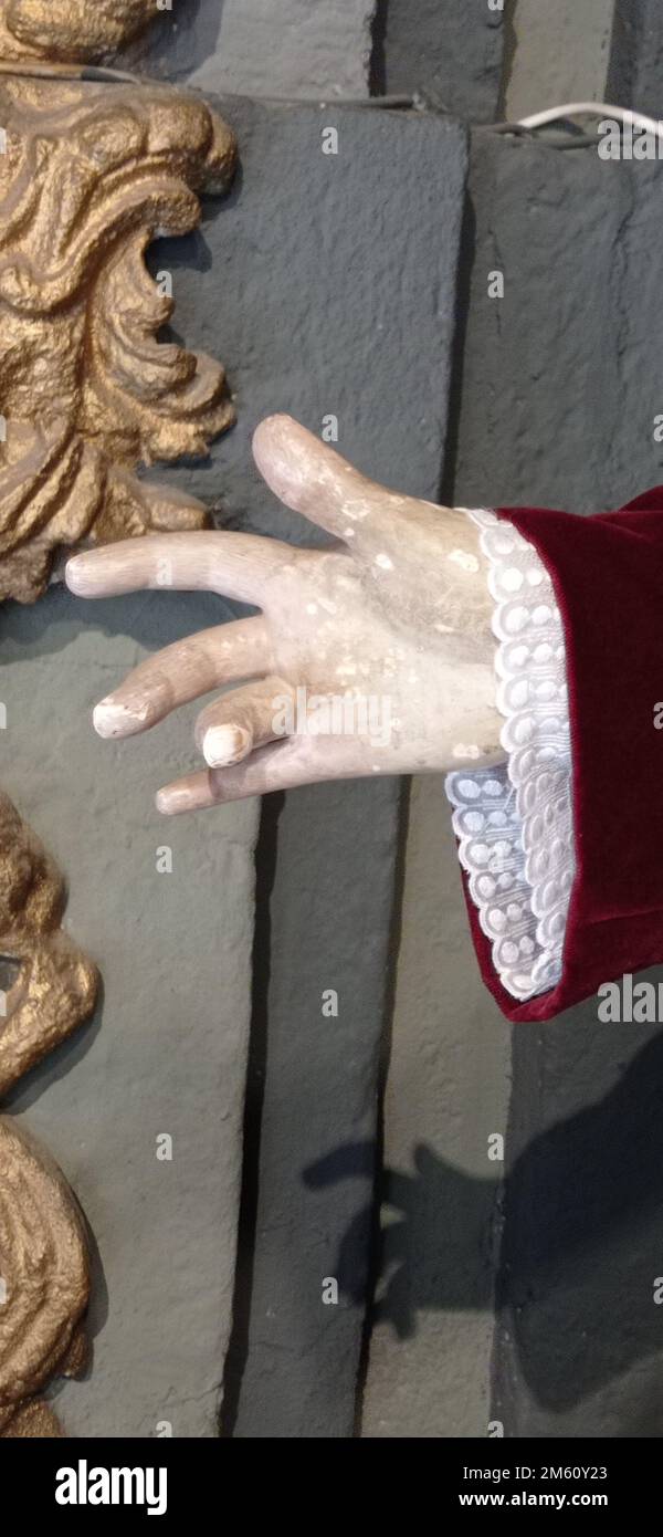 La Capilla de la Vera Cruz es una iglesia del siglo XVI que fue reformada por Joaquín Churriguera en el siglo XVIII, lo que le da aspecto barroco. Stockfoto