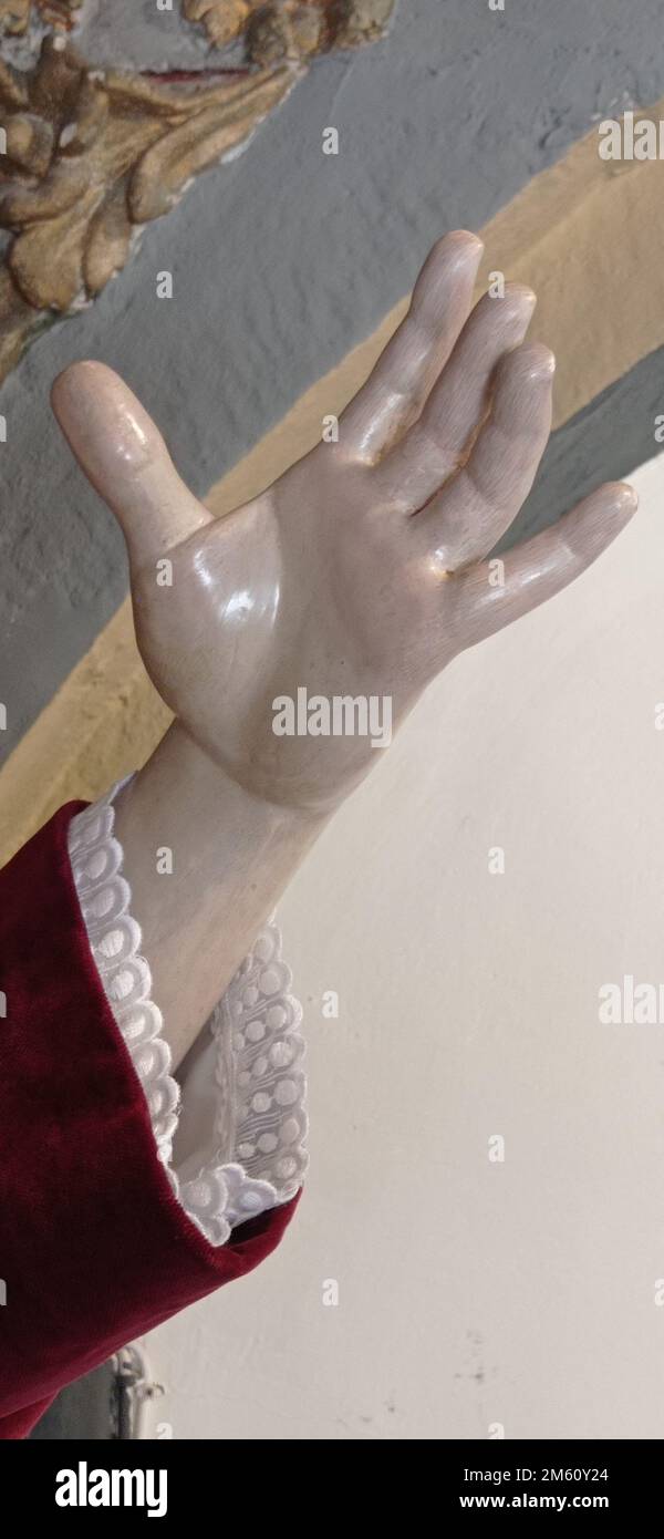 La Capilla de la Vera Cruz es una iglesia del siglo XVI que fue reformada por Joaquín Churriguera en el siglo XVIII, lo que le da aspecto barroco. Stockfoto