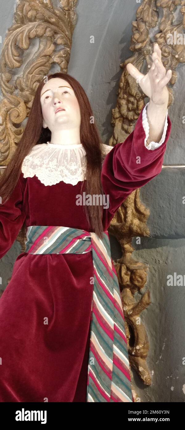 La Capilla de la Vera Cruz es una iglesia del siglo XVI que fue reformada por Joaquín Churriguera en el siglo XVIII, lo que le da aspecto barroco. Stockfoto