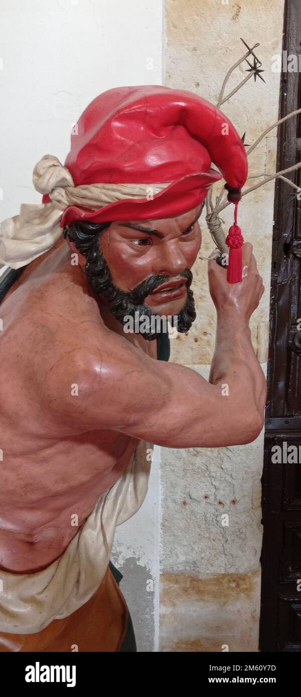La Capilla de la Vera Cruz es una iglesia del siglo XVI que fue reformada por Joaquín Churriguera en el siglo XVIII, lo que le da aspecto barroco. Stockfoto