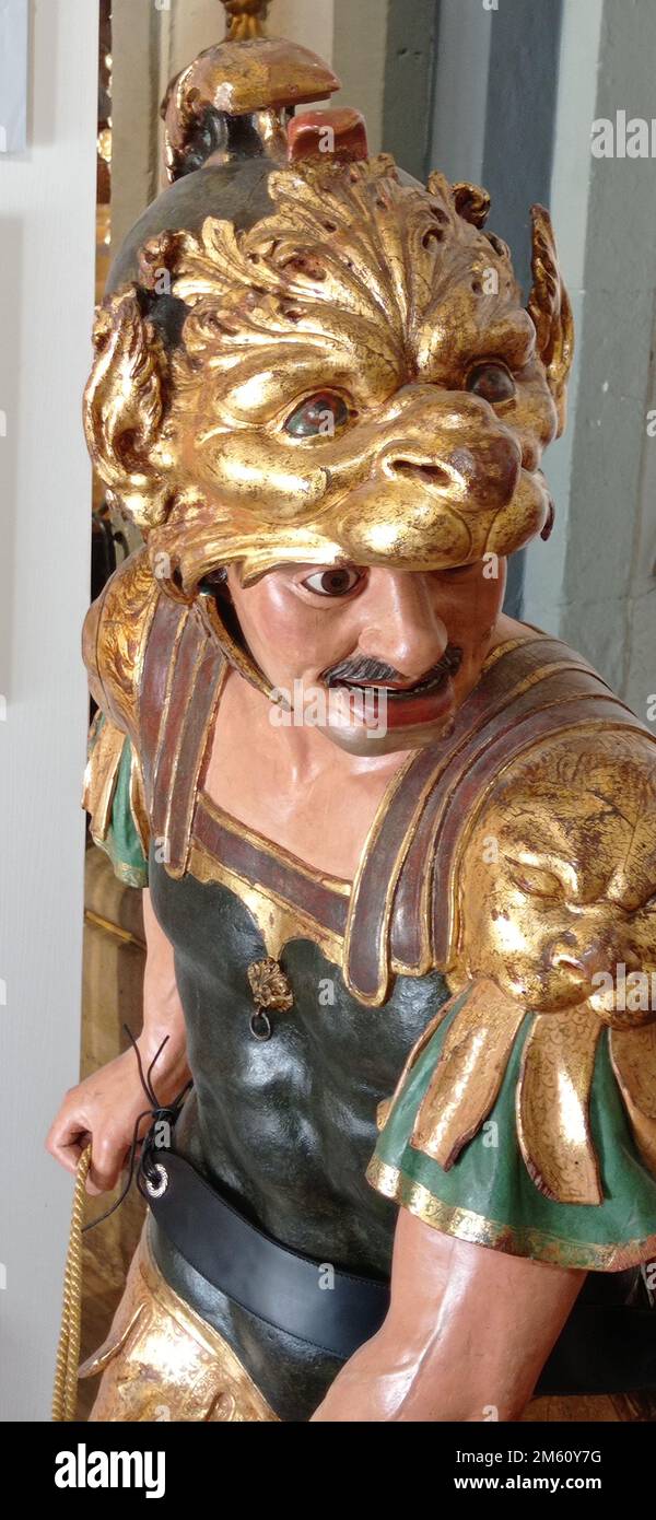 La Capilla de la Vera Cruz es una iglesia del siglo XVI que fue reformada por Joaquín Churriguera en el siglo XVIII, lo que le da aspecto barroco. Stockfoto