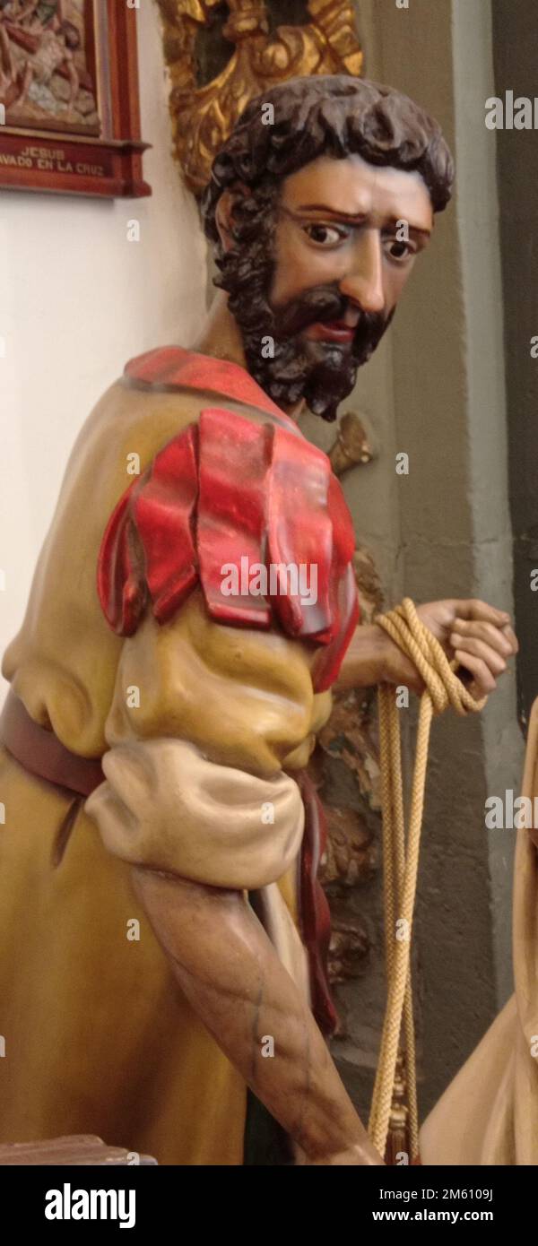 La Capilla de la Vera Cruz es una iglesia del siglo XVI que fue reformada por Joaquín Churriguera en el siglo XVIII, lo que le da aspecto barroco. Stockfoto