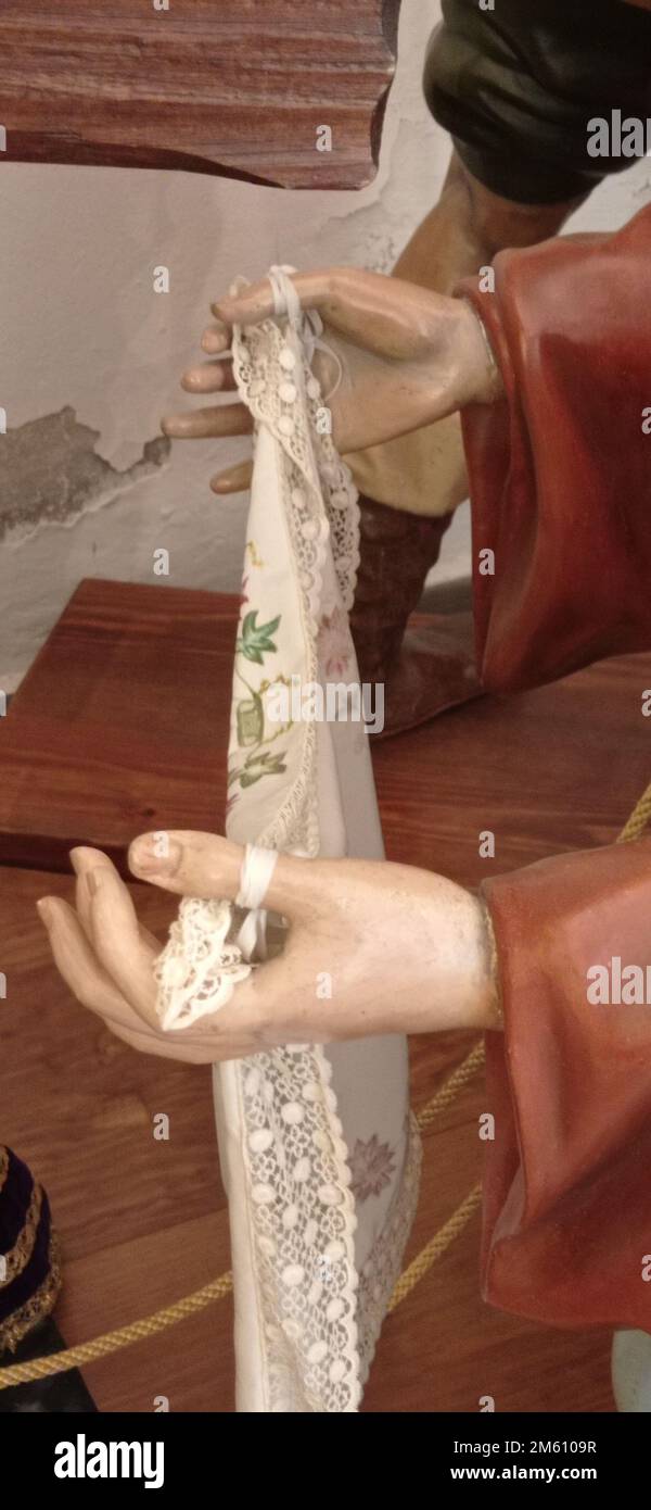 La Capilla de la Vera Cruz es una iglesia del siglo XVI que fue reformada por Joaquín Churriguera en el siglo XVIII, lo que le da aspecto barroco. Stockfoto