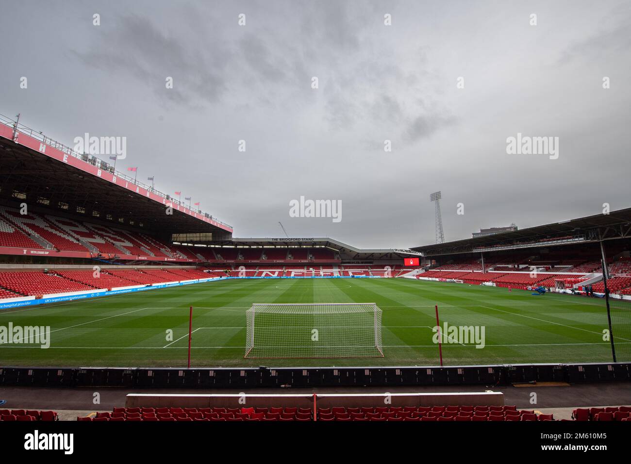 Allgemeine Ansicht vor dem Premier LeagueSpiel Nottingham Forest vs