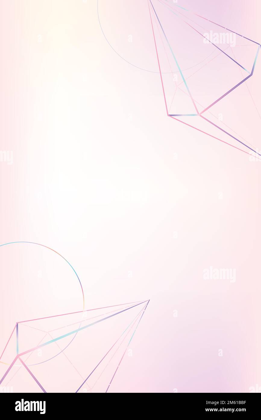 Geometrische Formen Vektor Hintergrund Konstruktionsraum Stock Vektor