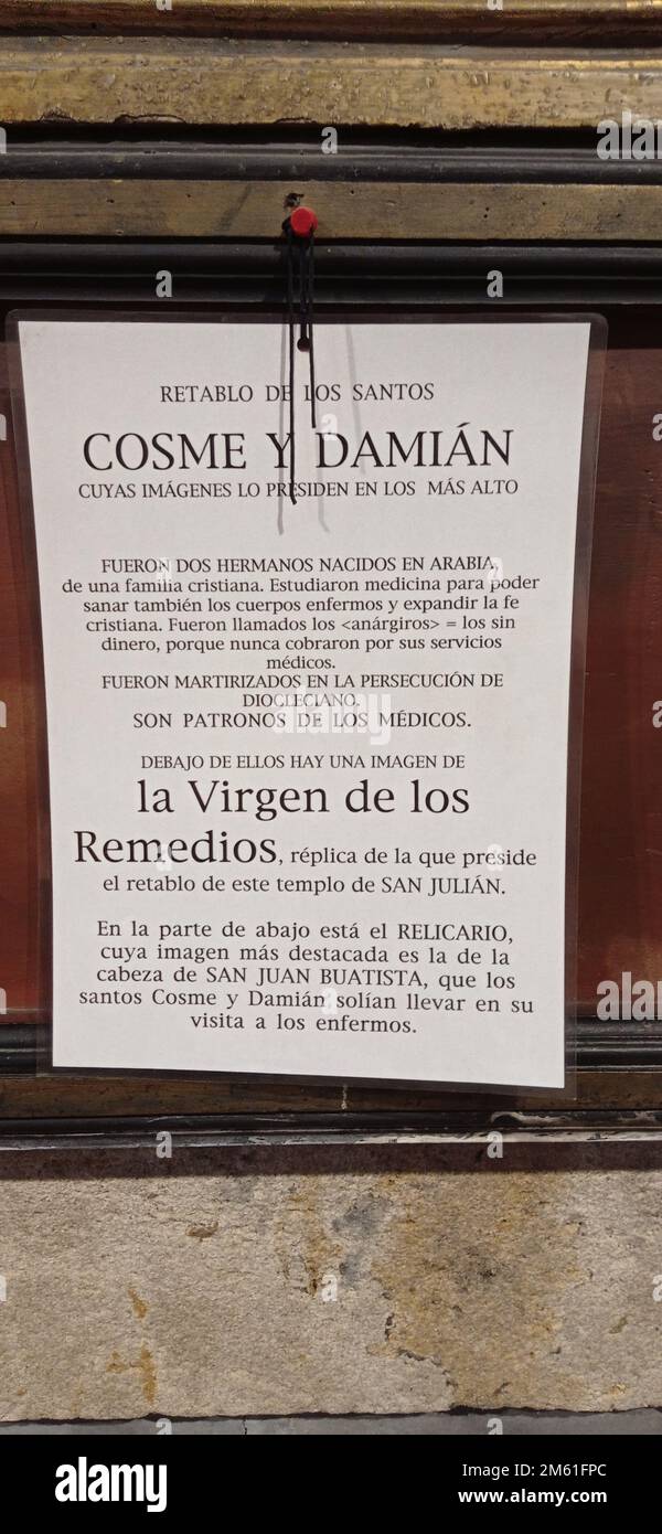 La iglesia de San Julián y Santa Basilisa es una iglesia de origen