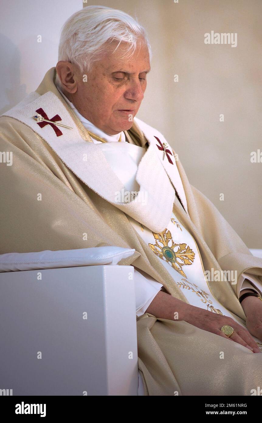 Vatikanstadt, Vatikanstadt. 28. Dezember 2022. Papst Benedict XVI/dpa/Alamy Live News Stockfoto