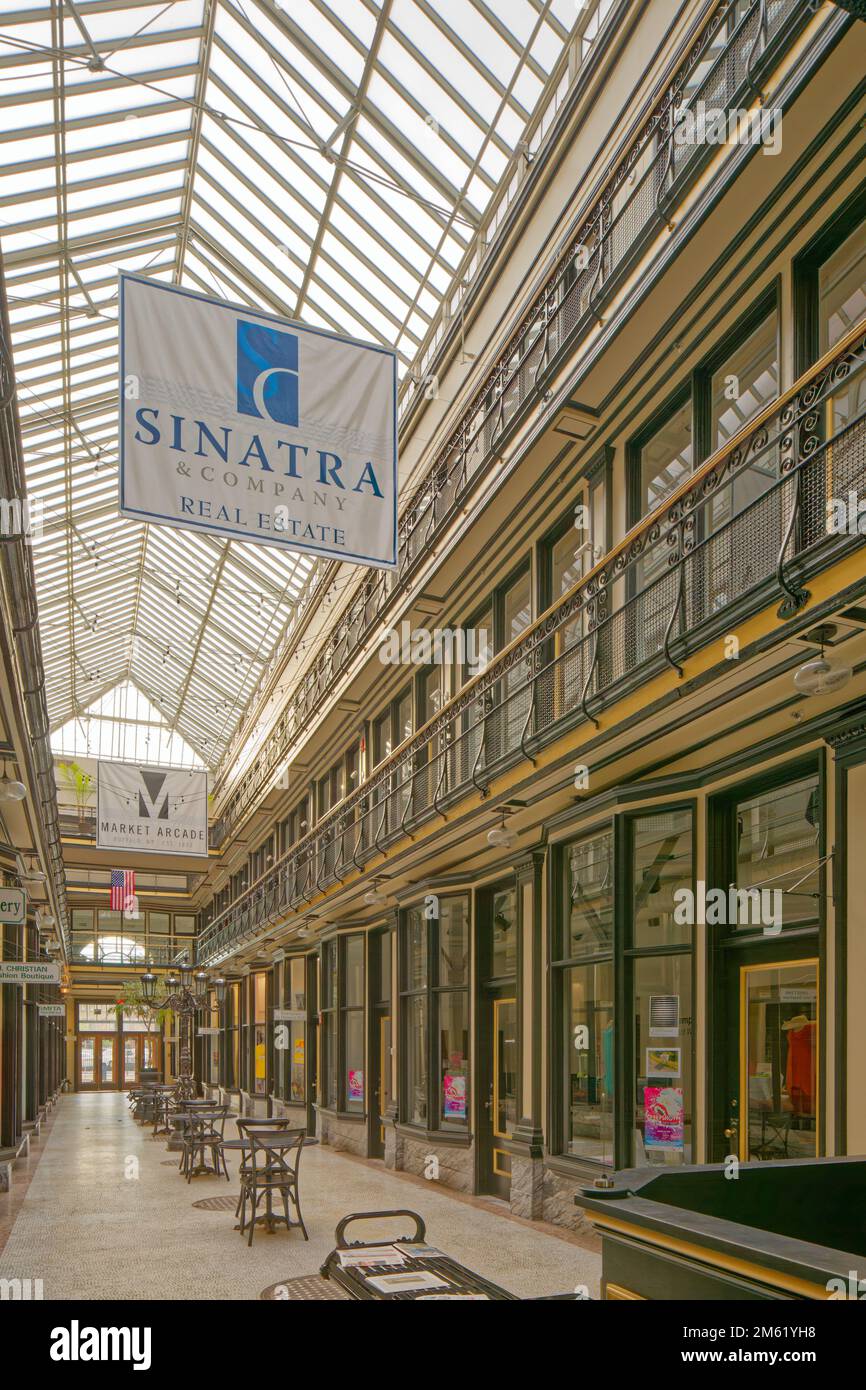 Market Arcade ist nach dem längst veralteten öffentlichen Markt (jetzt