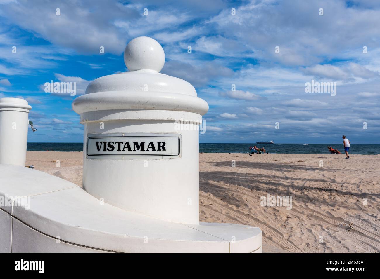 Fort Lauderdale Beach Playa las Olas Beach. Ft Lauderdale, FL, USA Stockfoto