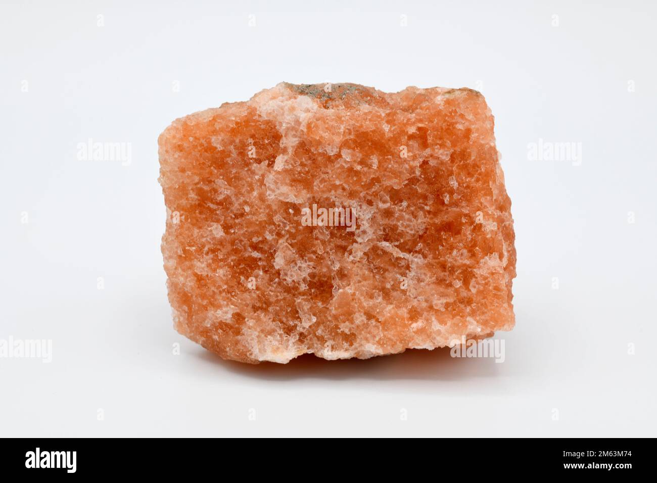 Sylvin oder Sylvite ist ein Kaliumchlorid-Mineral. Diese Probe stammt aus Cardona, Barcelona, Katalonien, Spanien. Stockfoto