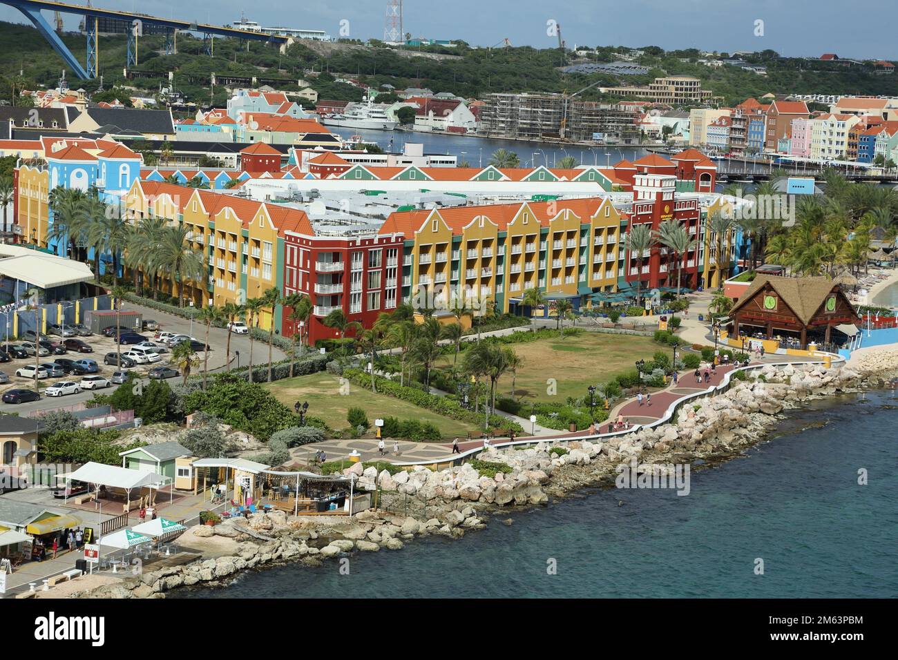 Curacao, eine holländische karibische Insel, ist bekannt für ihre