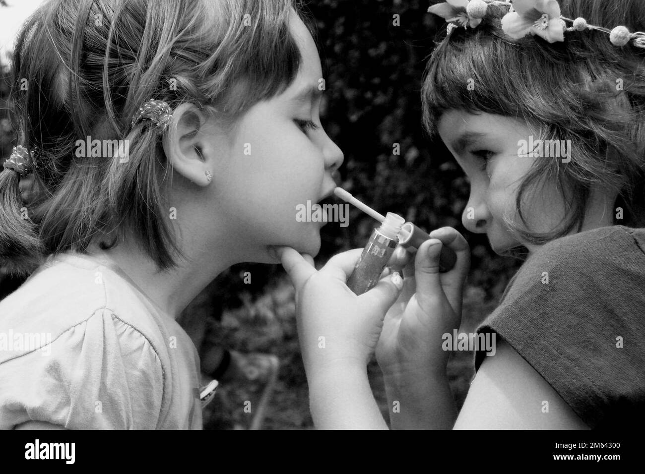 Spielende Kinder Stockfoto