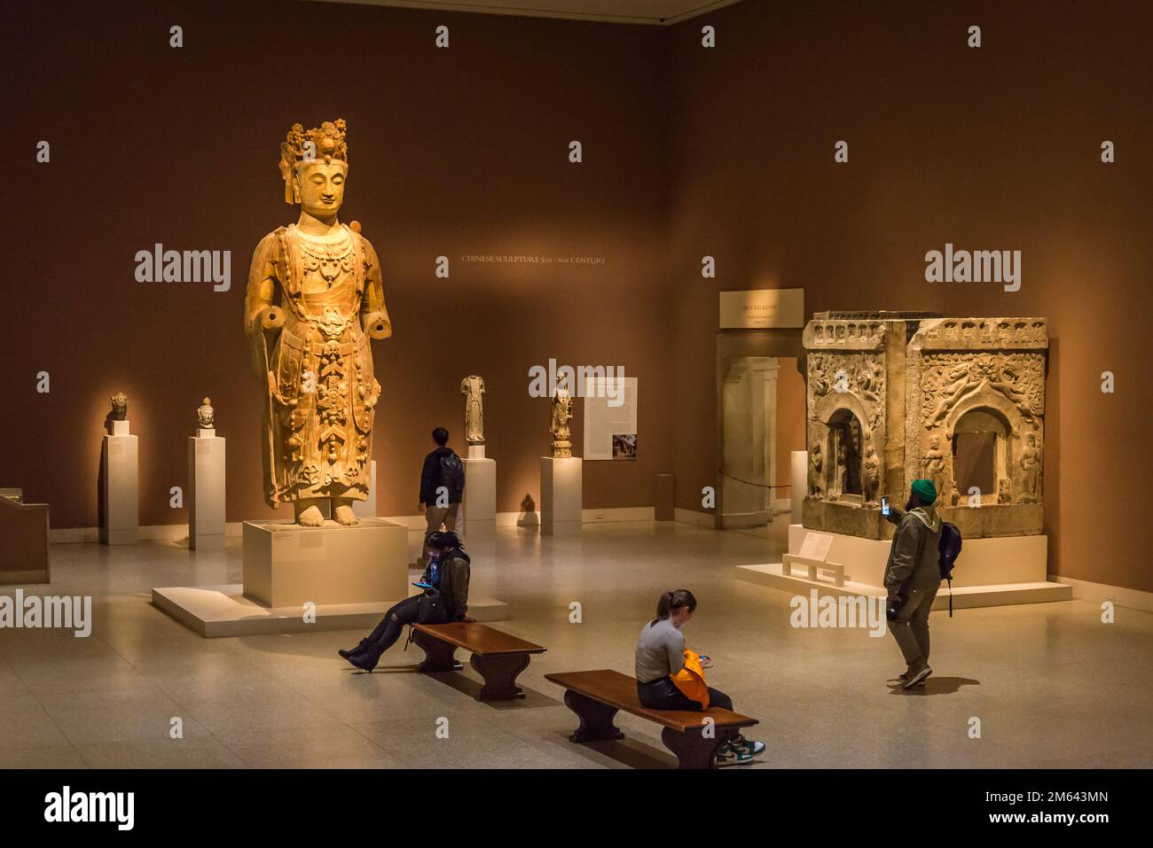 Galerien für antike chinesische Kunst, Metropolitan Museum of Art, New York City, USA Stockfoto