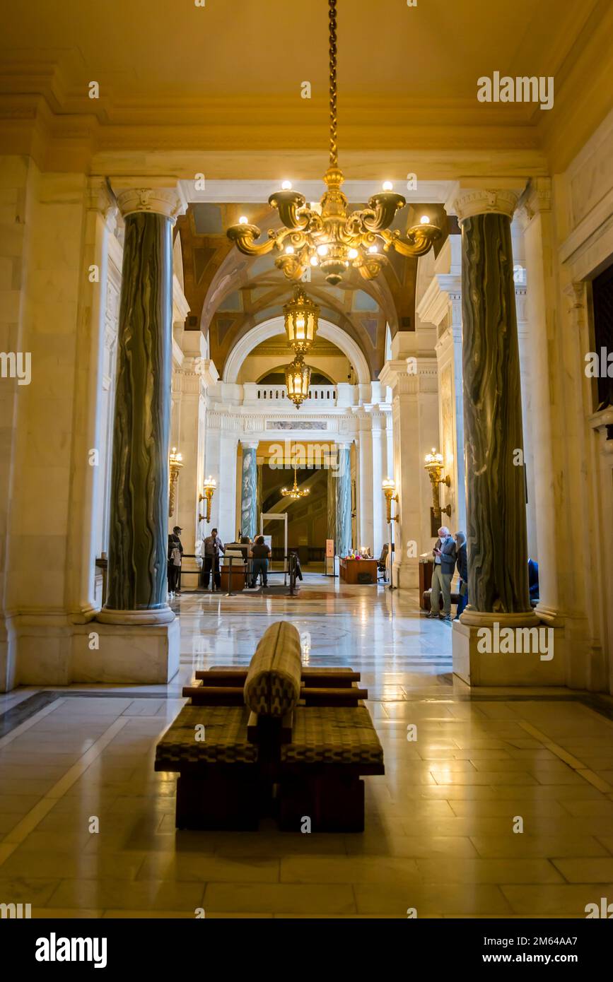 National Museum of the American Indian, im historischen Alexander Hamilton US Custom House, New York City, USA Stockfoto