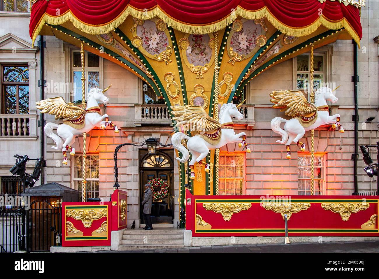 Annabels Nachtclub Weihnachtsdekoration, 2022 Stockfoto