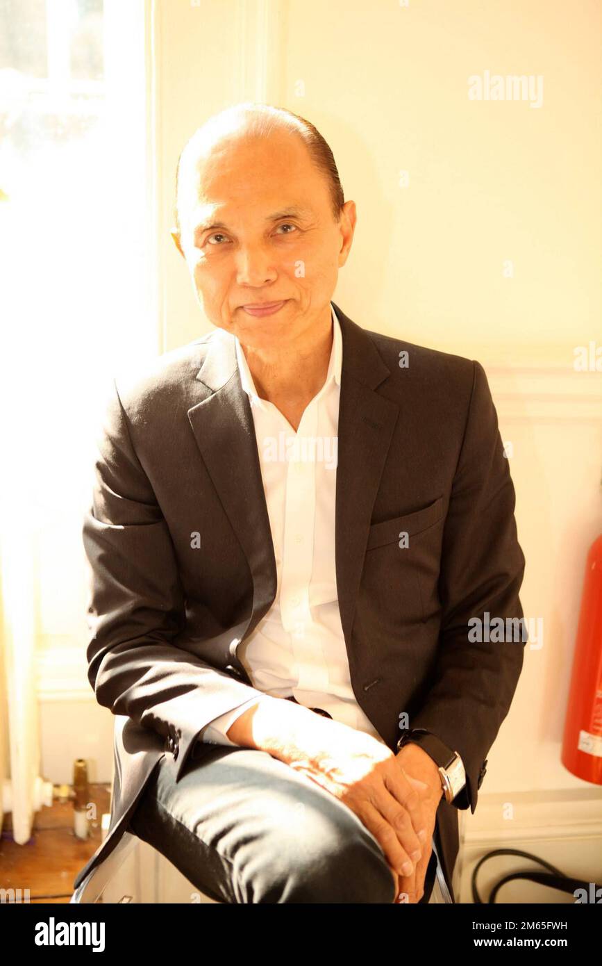 Jimmy Chow mit seiner Nichte Lucy Chow... Stockfoto