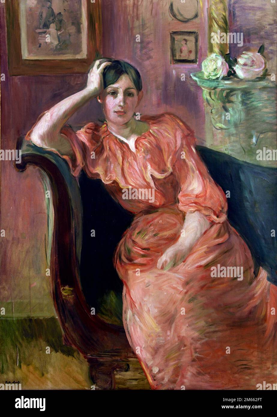 Jeanne Pontillon 1894 Berthe Morisot 1841 - 1895 Frankreich Französisch Stockfoto