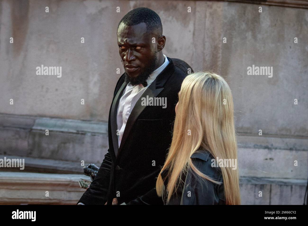 Stormzy - James Bond Keine Zeit für die Weltpremiere Stockfoto