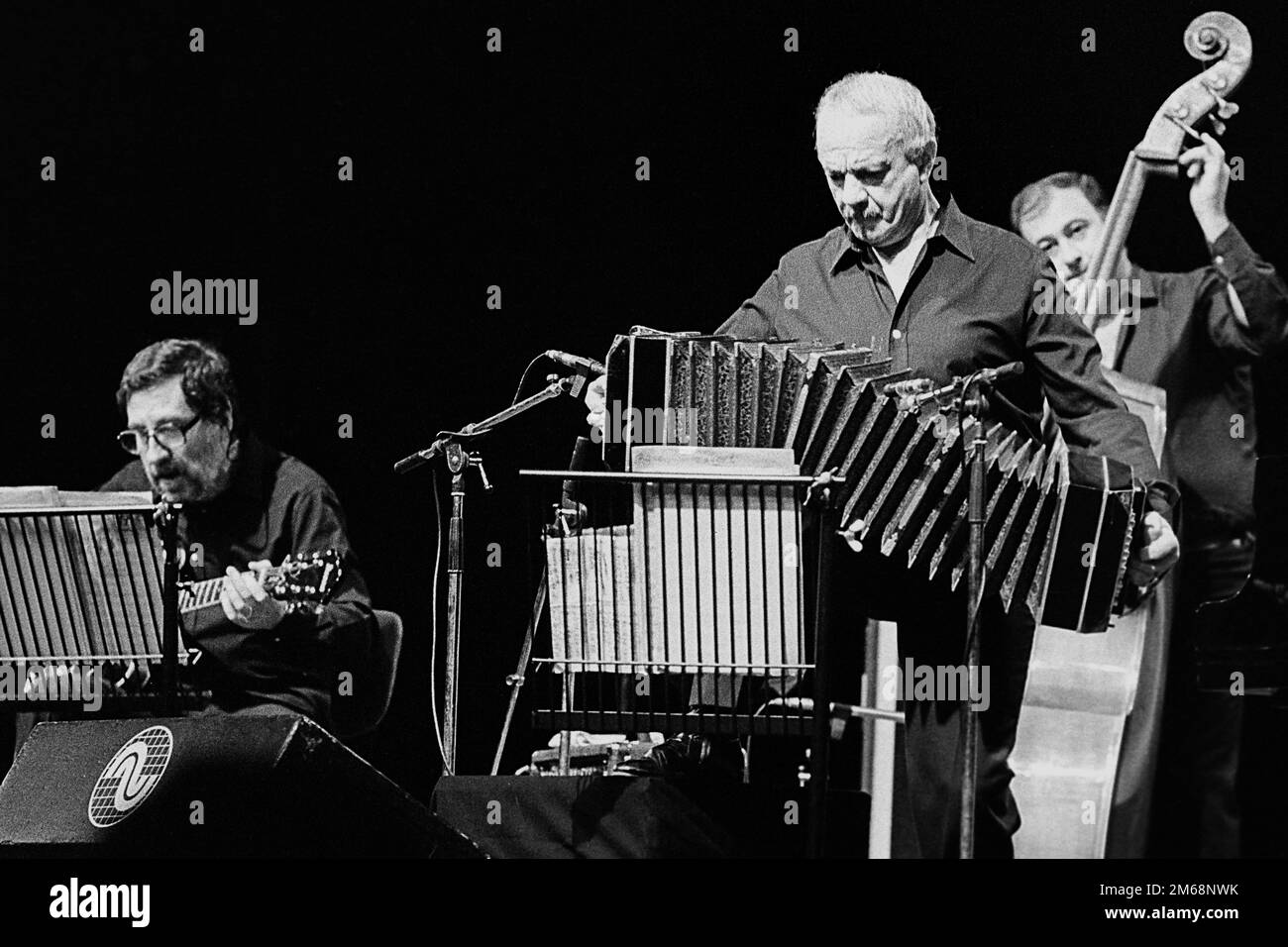 Astor Piazzolla in De Doelen in Rotterdam. Aufführung von Astor Piazzolla in Rotterdam. Niederlande.18-04-1987 vvbvanbree fotografie Stockfoto