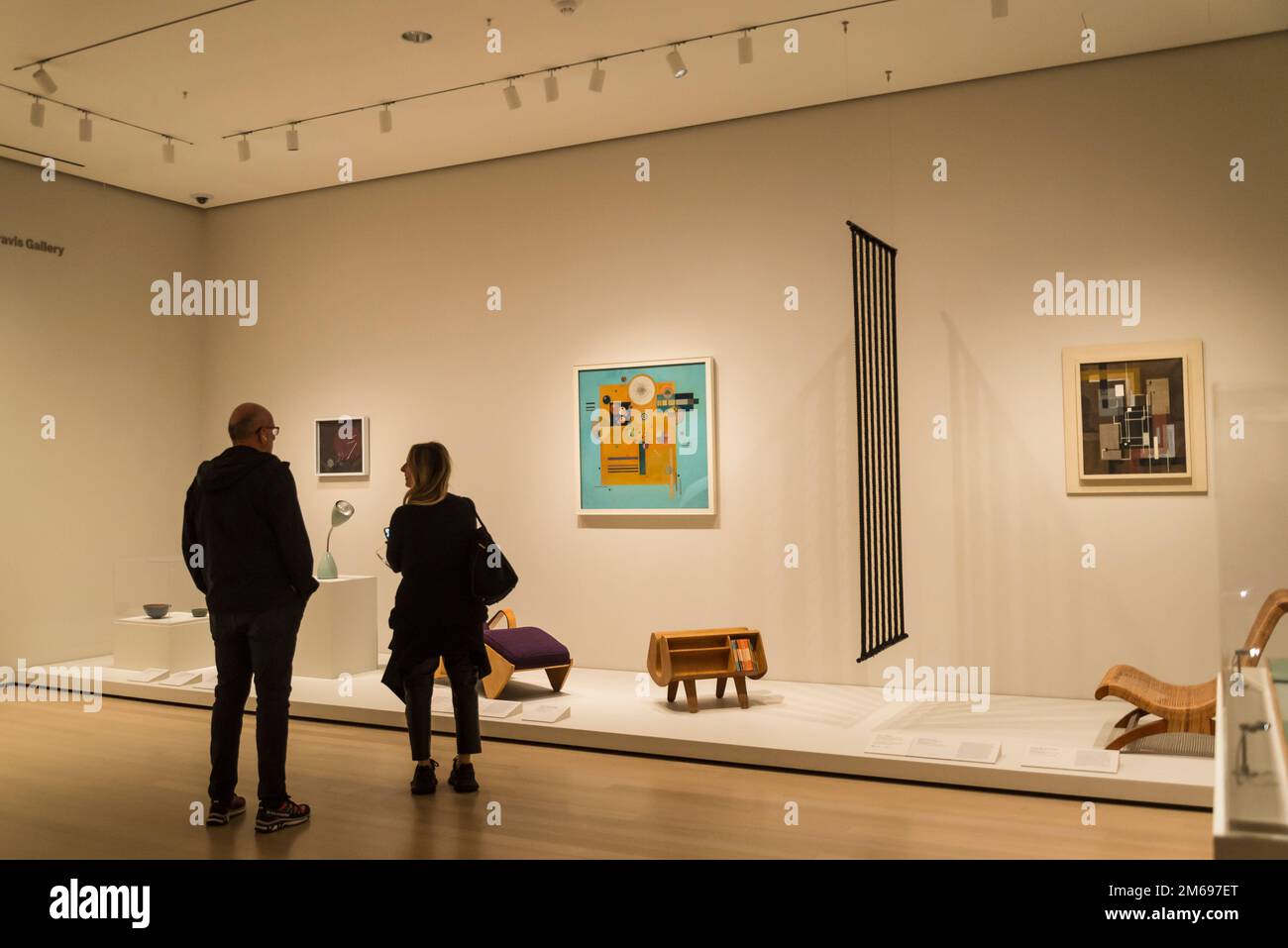 Bauhaus Furniture, MOMA, Museum of Modern Art, New York City, USA Stockfoto
