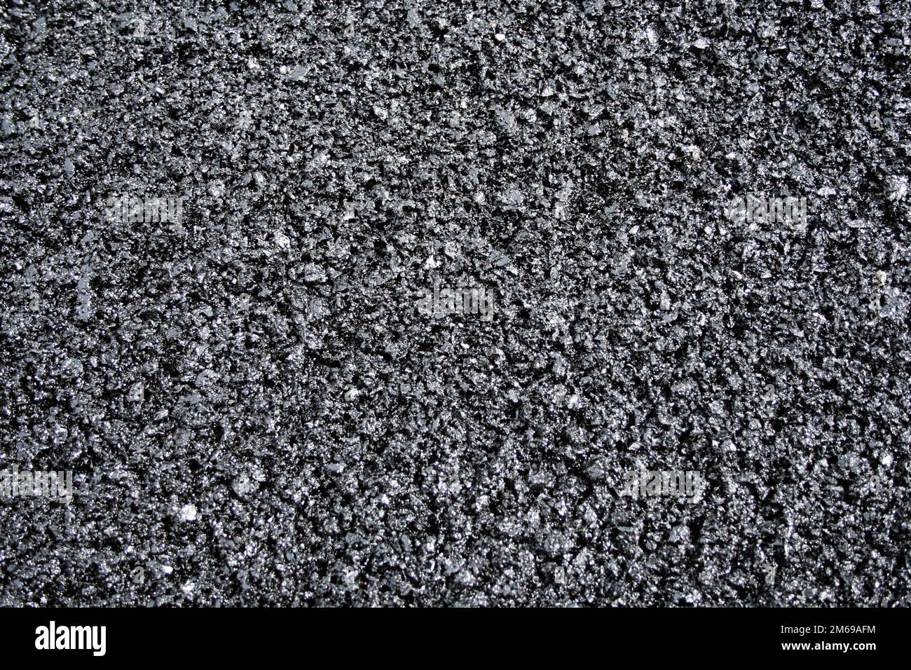 Reihe der Texturen (schwarzer heißer Asphalt 2) Stockfoto