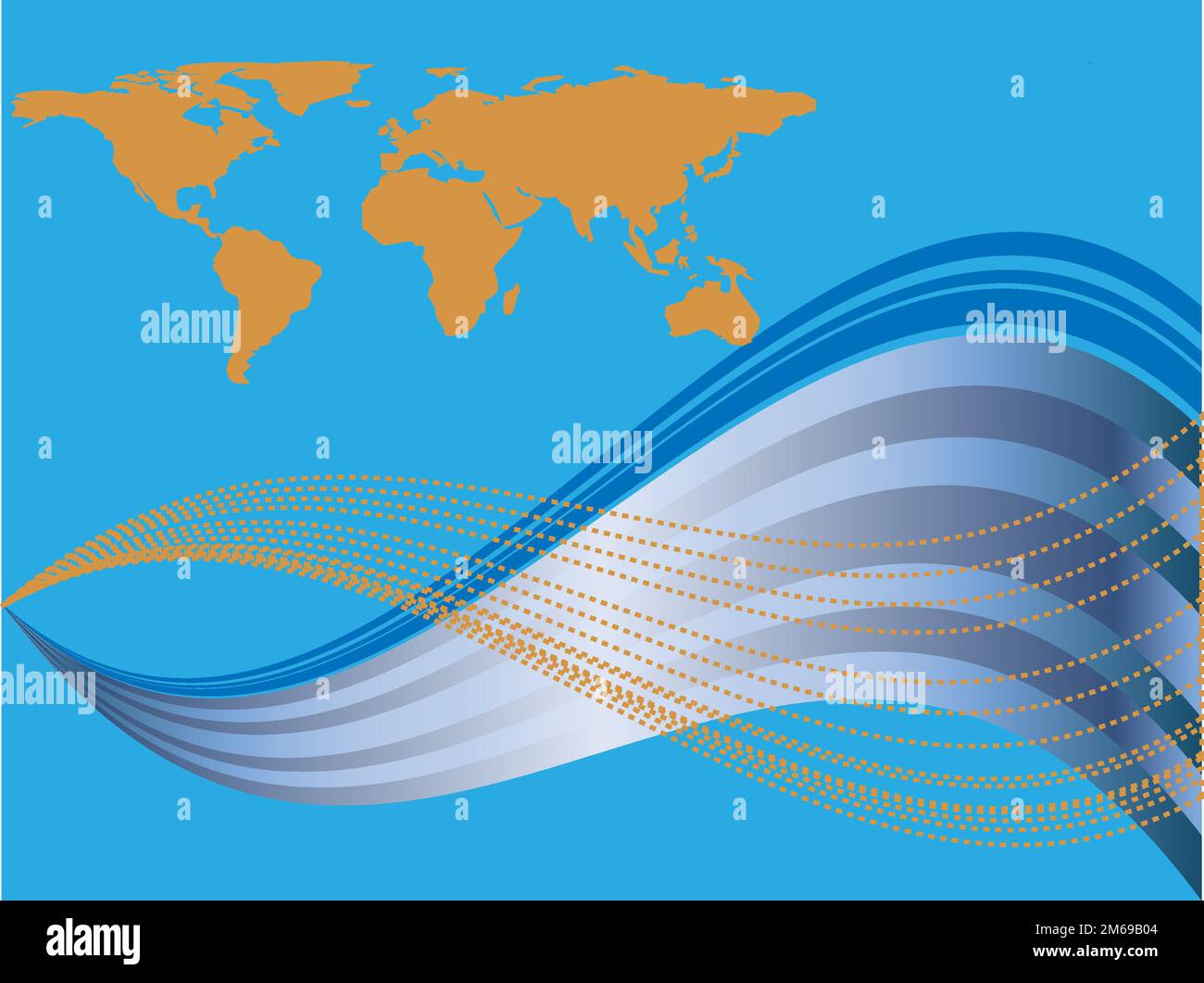 Zusammenfassung Hintergrund mit Karte Stockfoto