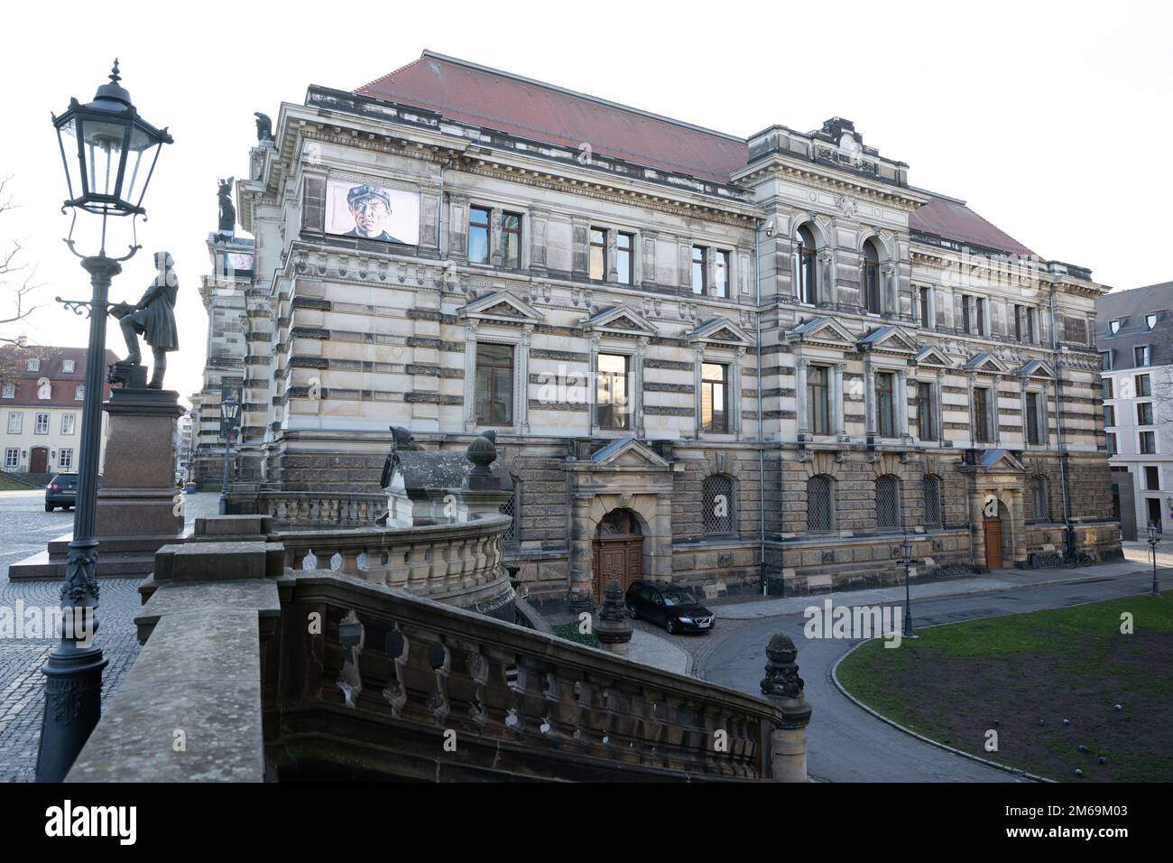 Dresden, Deutschland. 03. Januar 2023. Das Albertinum der Dresdner State Art Collections. Kredit: Sebastian Kahnert/dpa/Alamy Live News Stockfoto