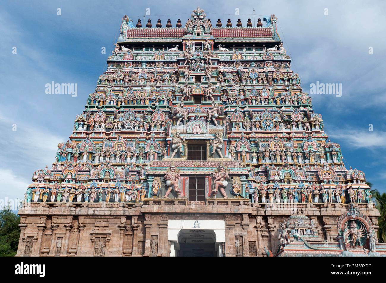 Chidambaram Nataraja Tempel Stockfoto