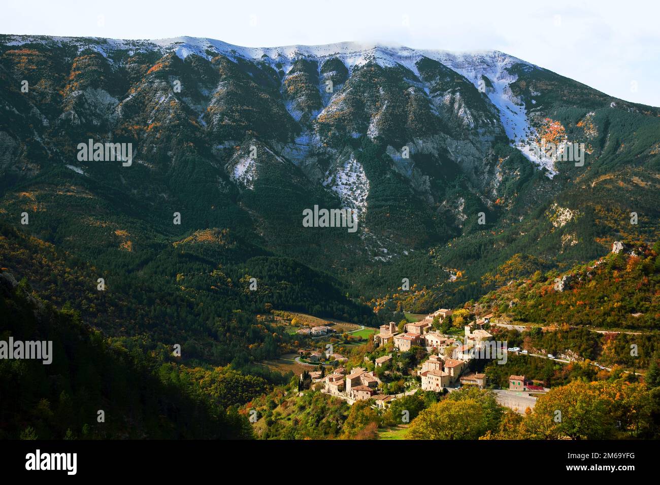Brantes am Osthang des Mont Ventoux, Provence, Frankreich Stockfoto