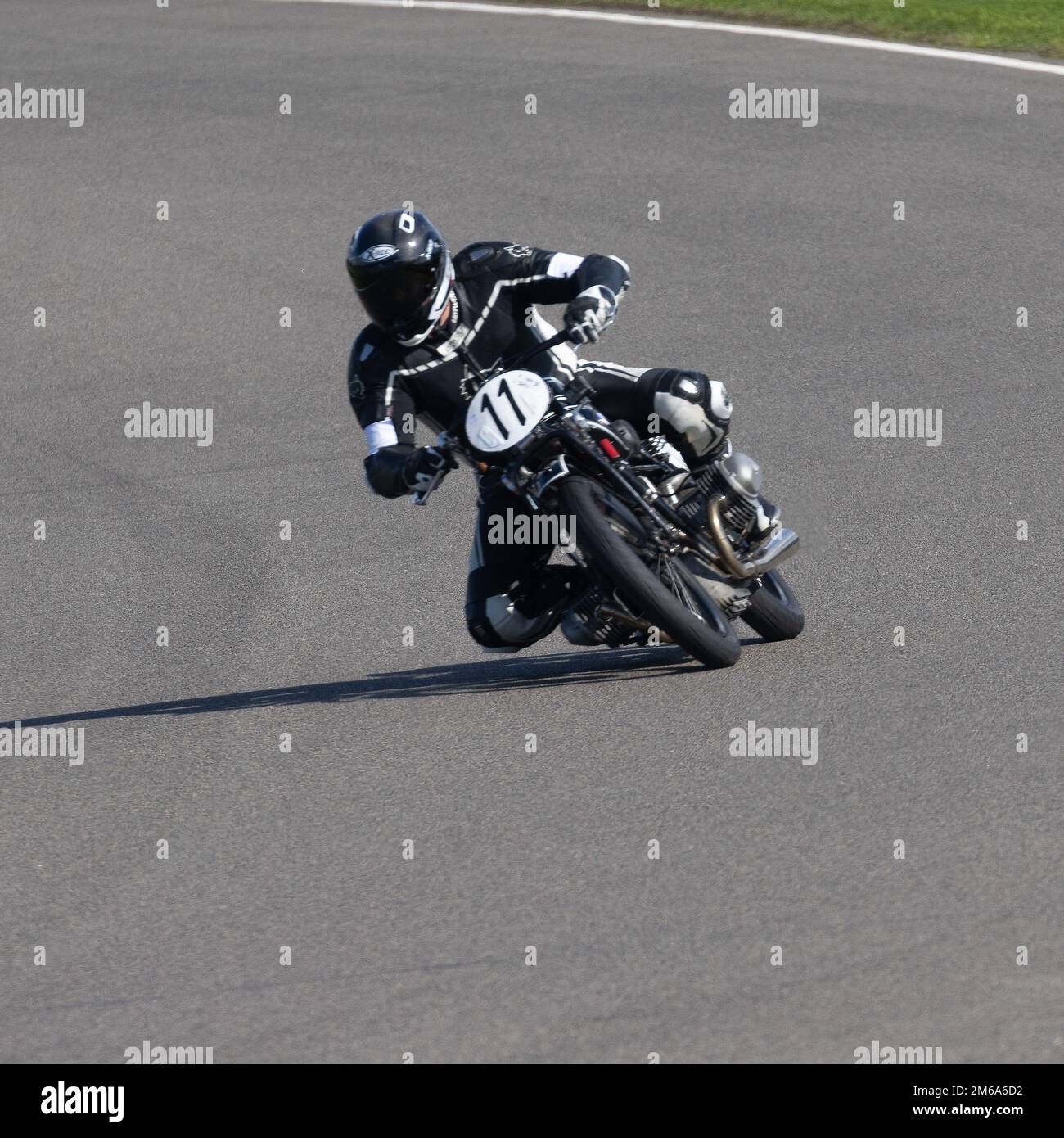 1929 BMW R57 Kompressor 500cc Motorrad Nr 11 Bei Der Goodwood Revival 