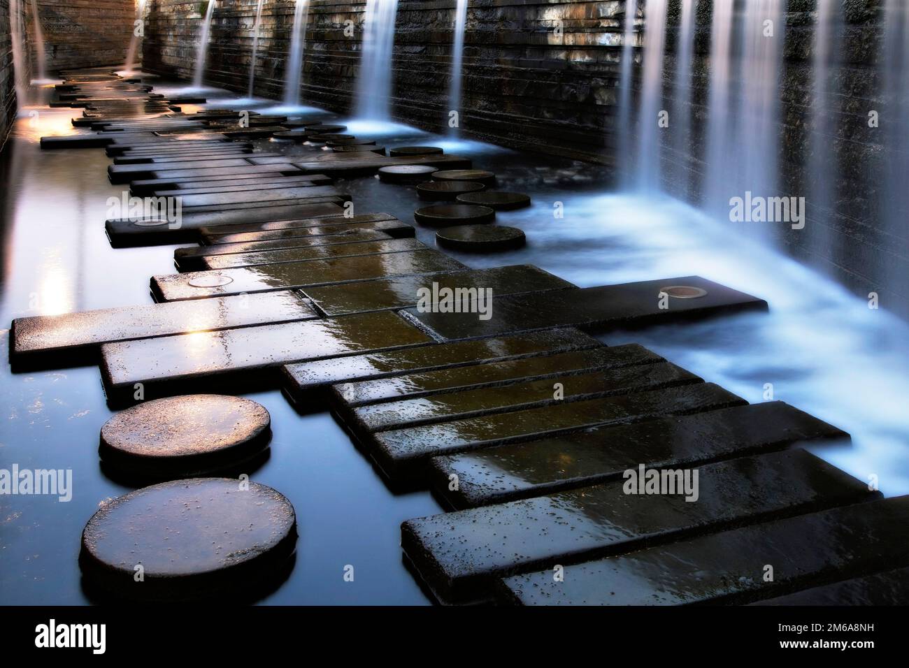Wassergarten, Landsweiler-Reden, Saarland, Deutschland Stockfoto