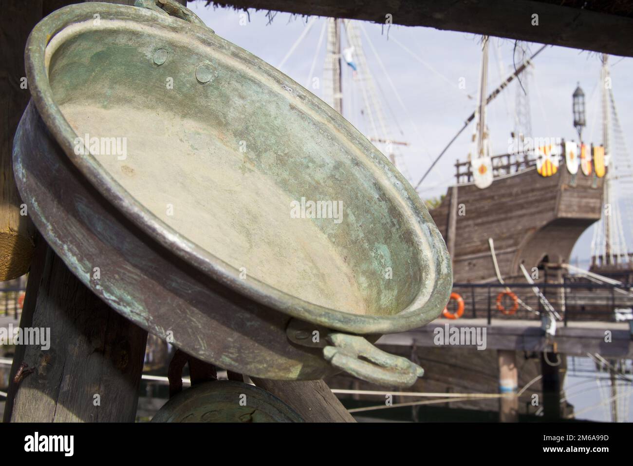 Alten Topf Stockfoto