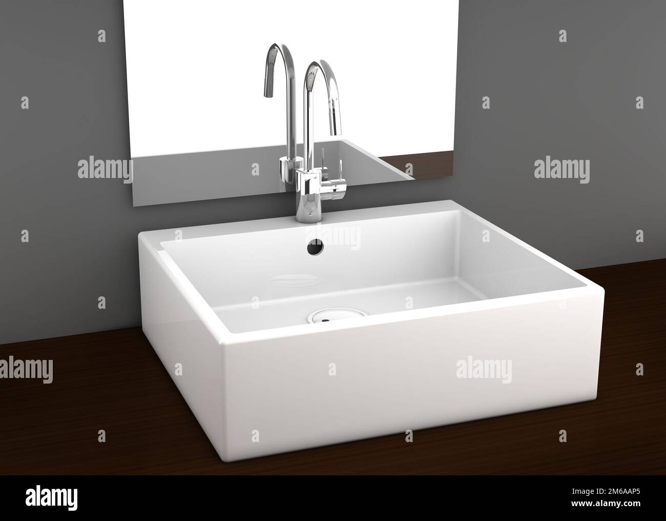 Badezimmer Interieur Stockfoto