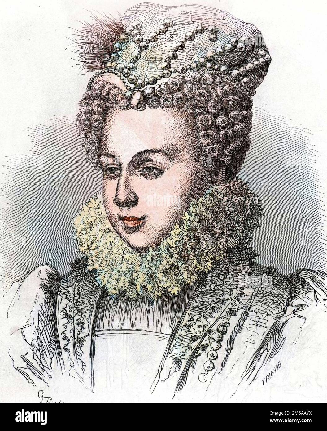 Portrait de Marguerite de Valois dite la reine Margot (15531615