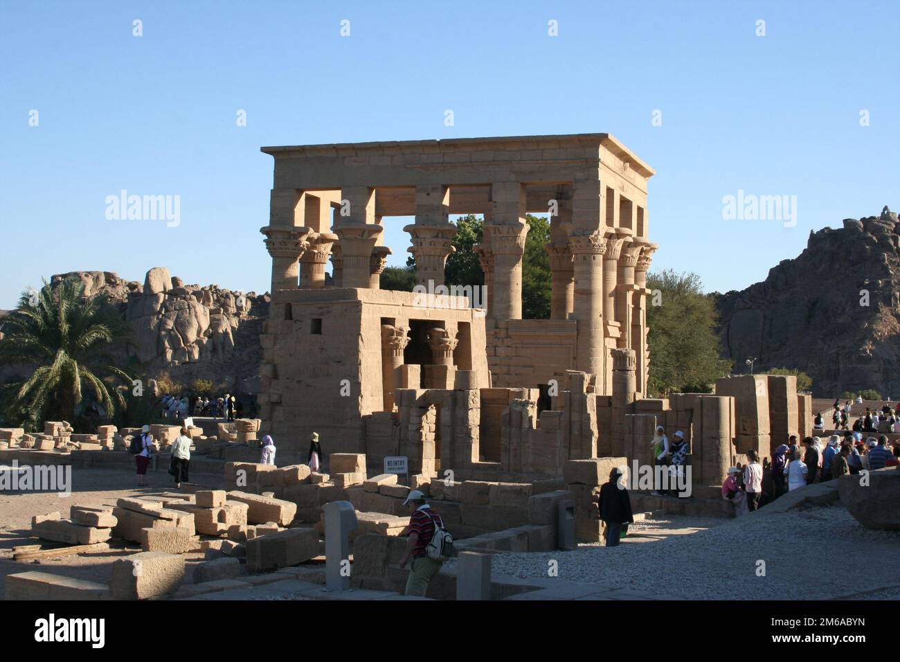 Philae-Tempel 004 Stockfoto