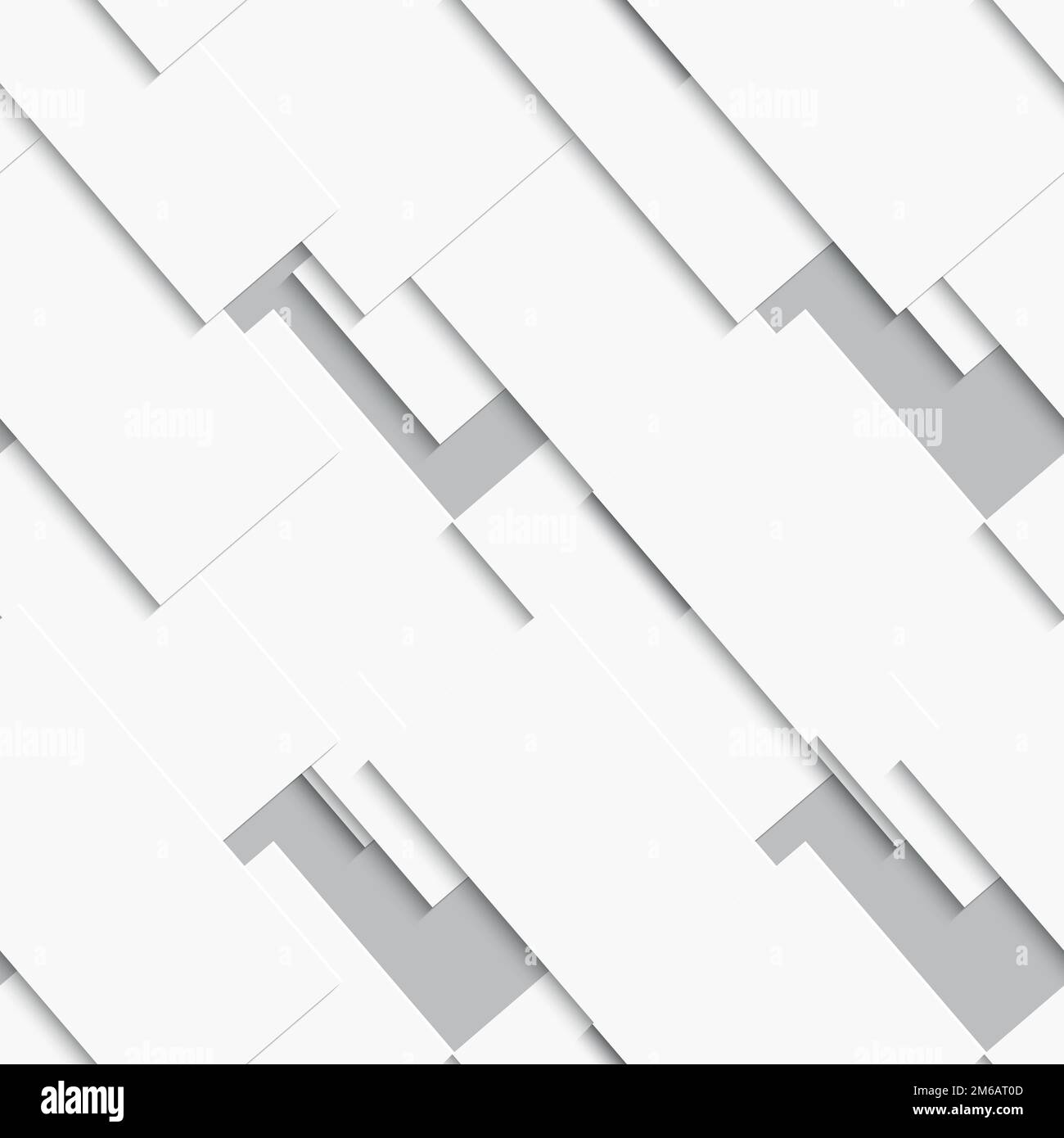 Weiße Karten nahtlos diagonal Stockfoto