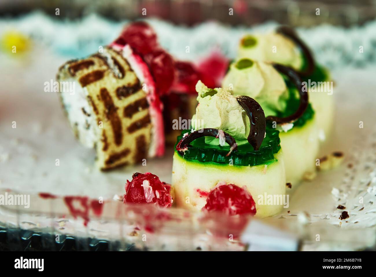 Süße Kuchen Stockfoto