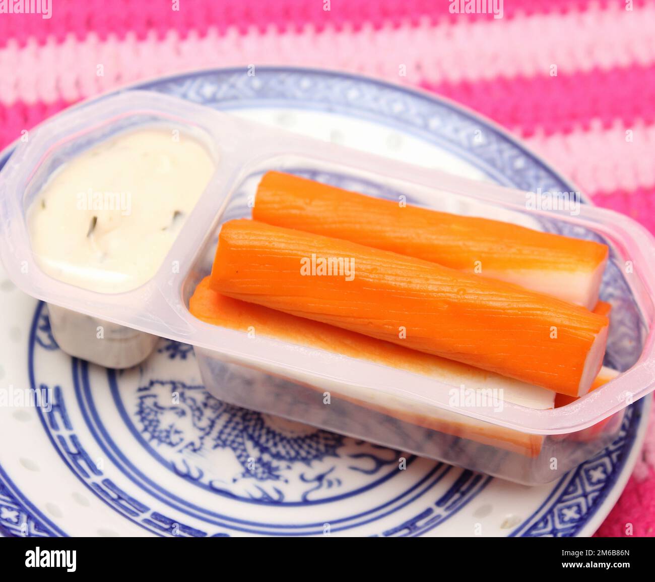 Surimi Stockfoto