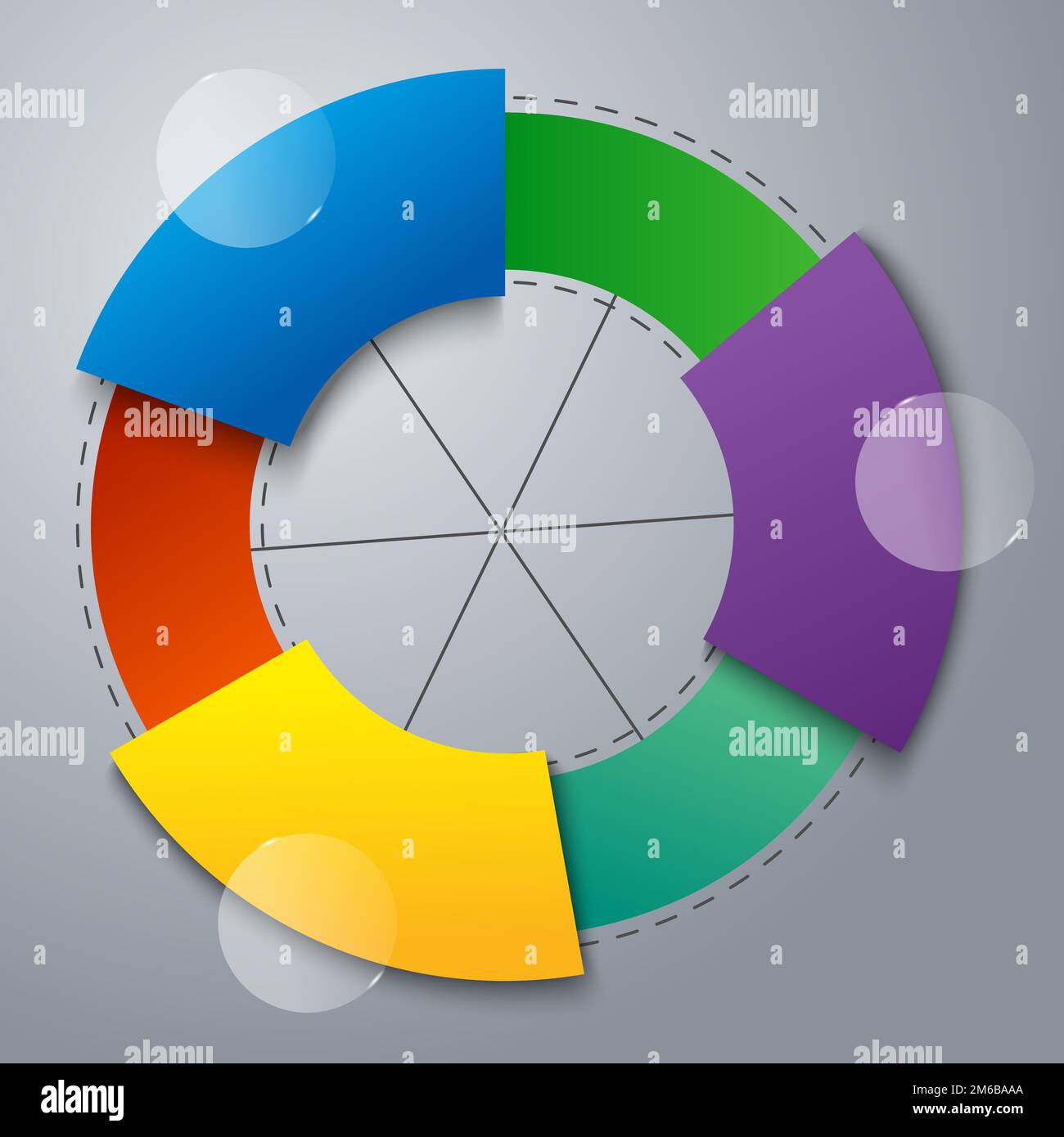 Teamarbeit, soziale Infografik, Diagramm, Präsentation Stockfoto